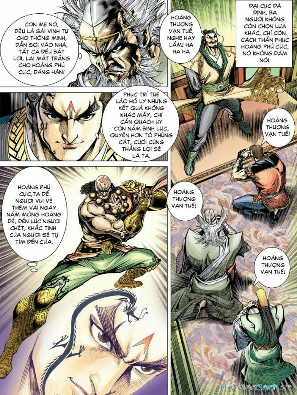 Truyện Tranh Thiên Tử Truyền Kỳ: Như Lai Thần Chưởng trang 2