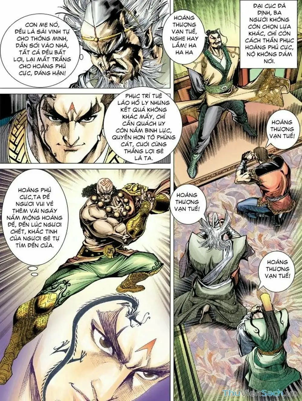 Truyện Tranh Thiên Tử Truyền Kỳ: Như Lai Thần Chưởng trang 2