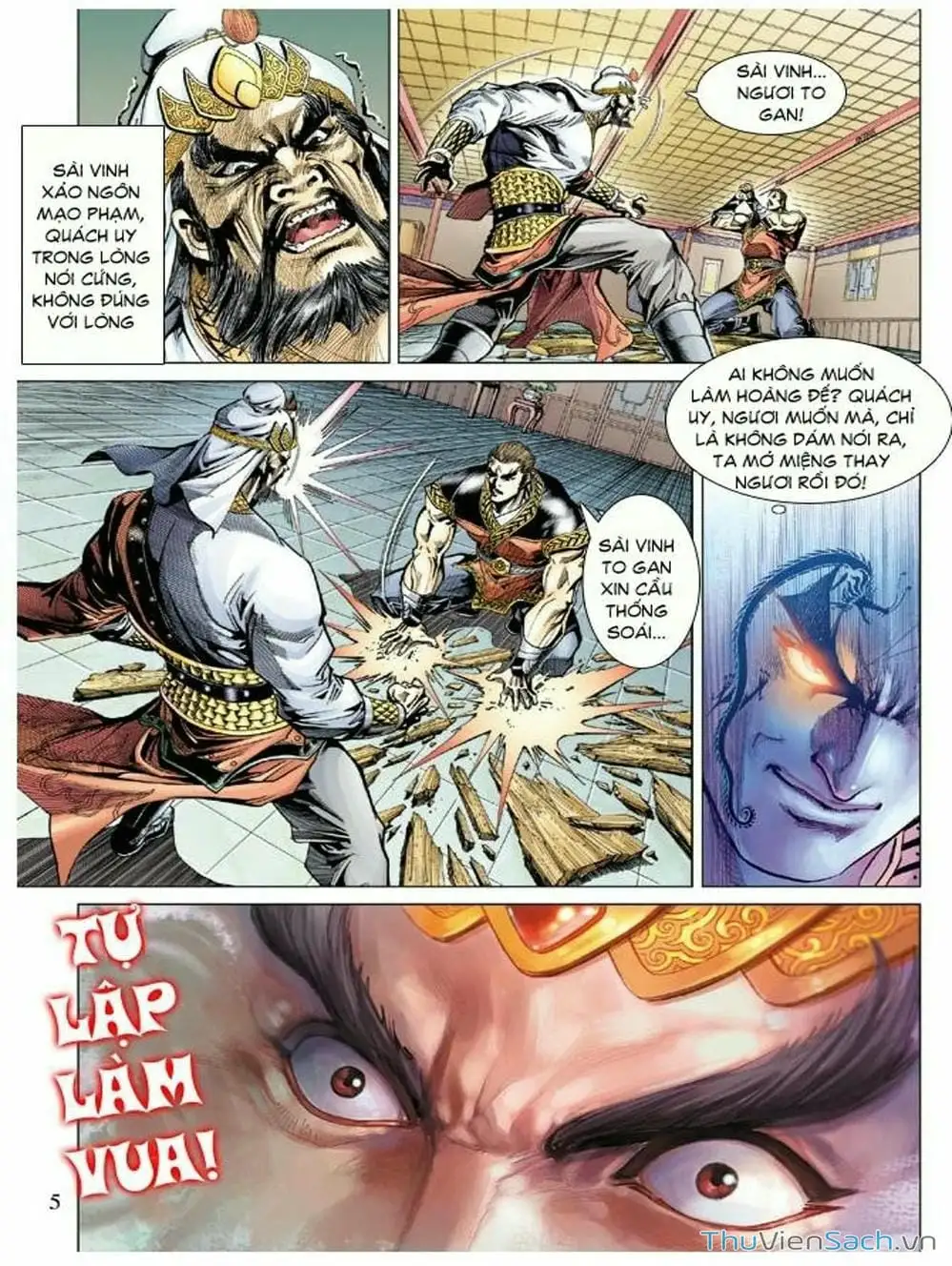 Truyện Tranh Thiên Tử Truyền Kỳ: Như Lai Thần Chưởng trang 2