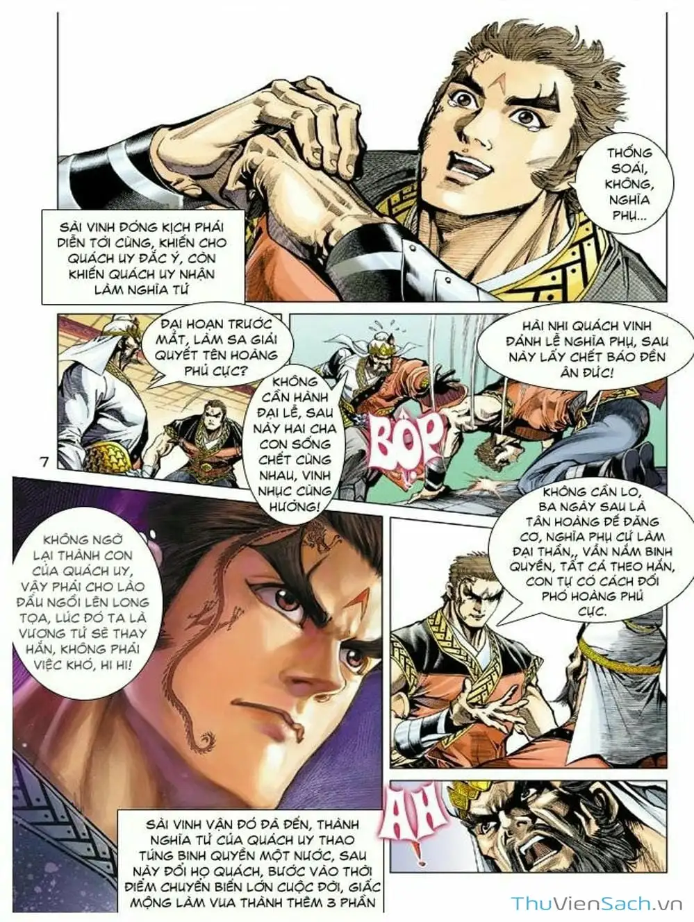 Truyện Tranh Thiên Tử Truyền Kỳ: Như Lai Thần Chưởng trang 2