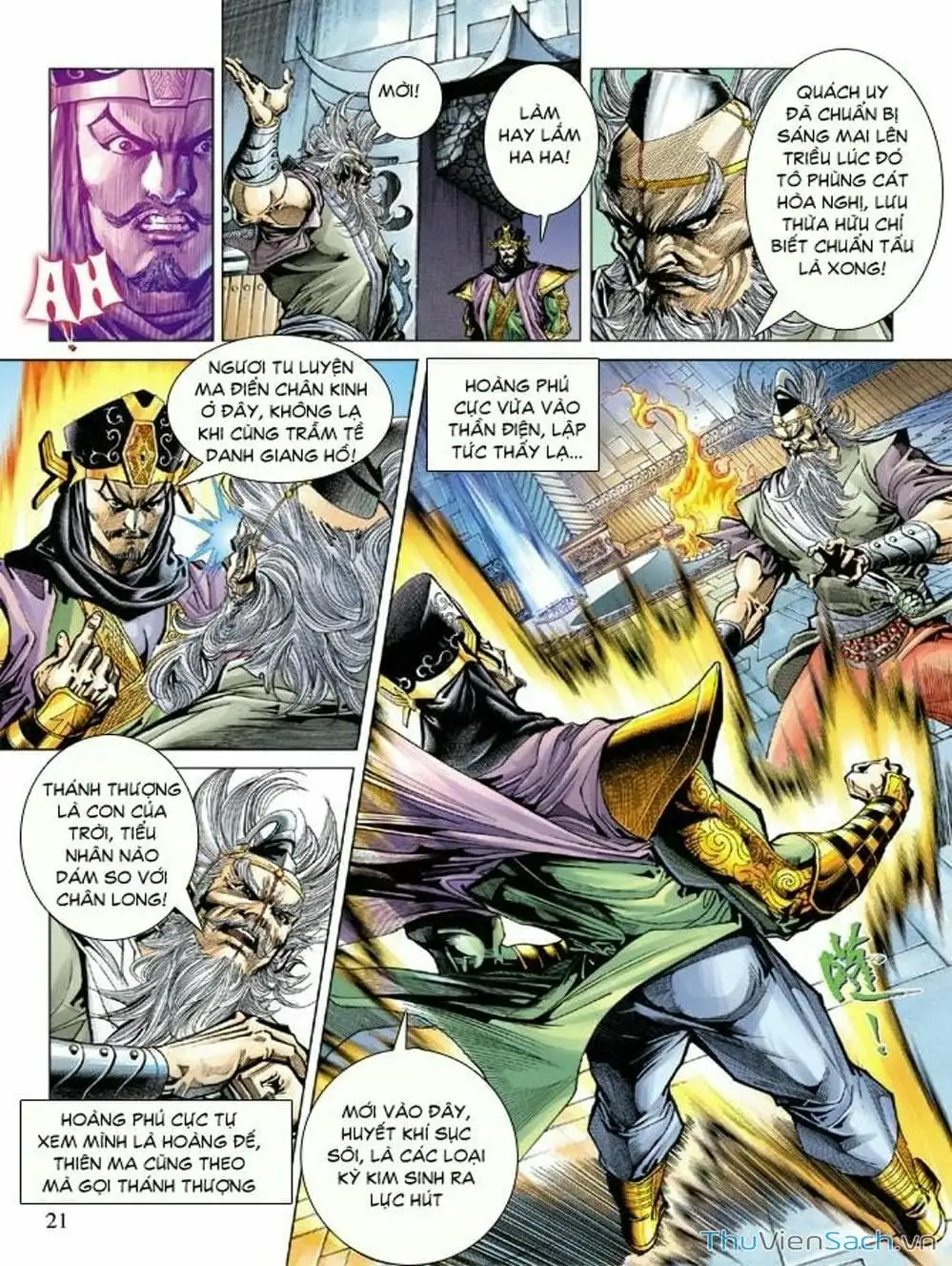 Truyện Tranh Thiên Tử Truyền Kỳ: Như Lai Thần Chưởng trang 2