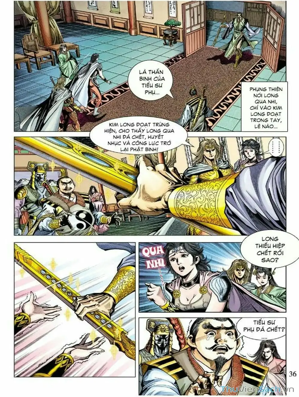 Truyện Tranh Thiên Tử Truyền Kỳ: Như Lai Thần Chưởng trang 2