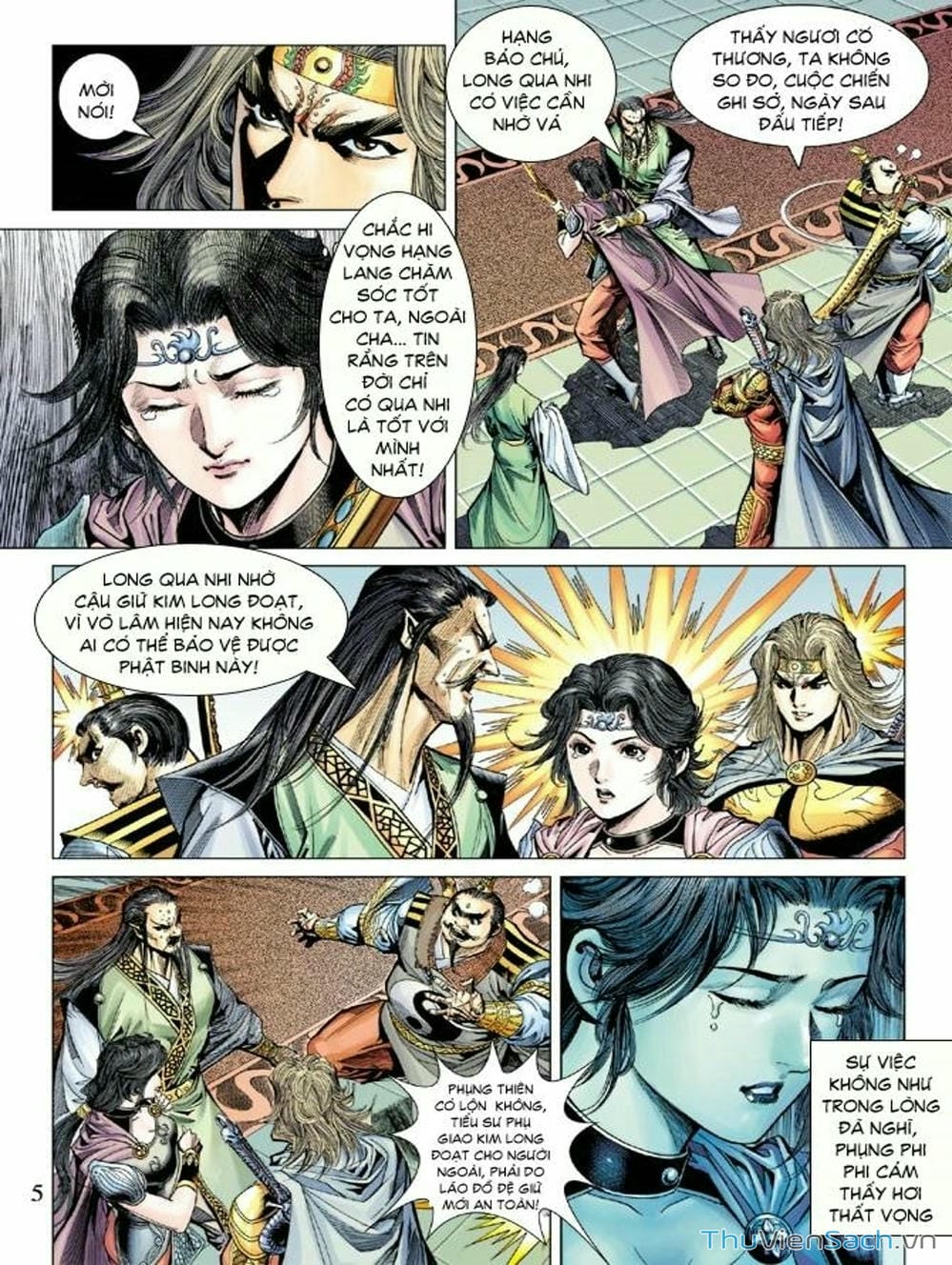 Truyện Tranh Thiên Tử Truyền Kỳ: Như Lai Thần Chưởng trang 2