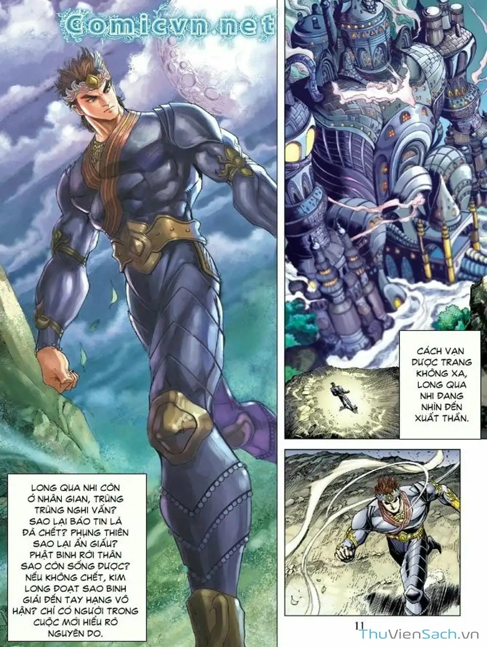 Truyện Tranh Thiên Tử Truyền Kỳ: Như Lai Thần Chưởng trang 2