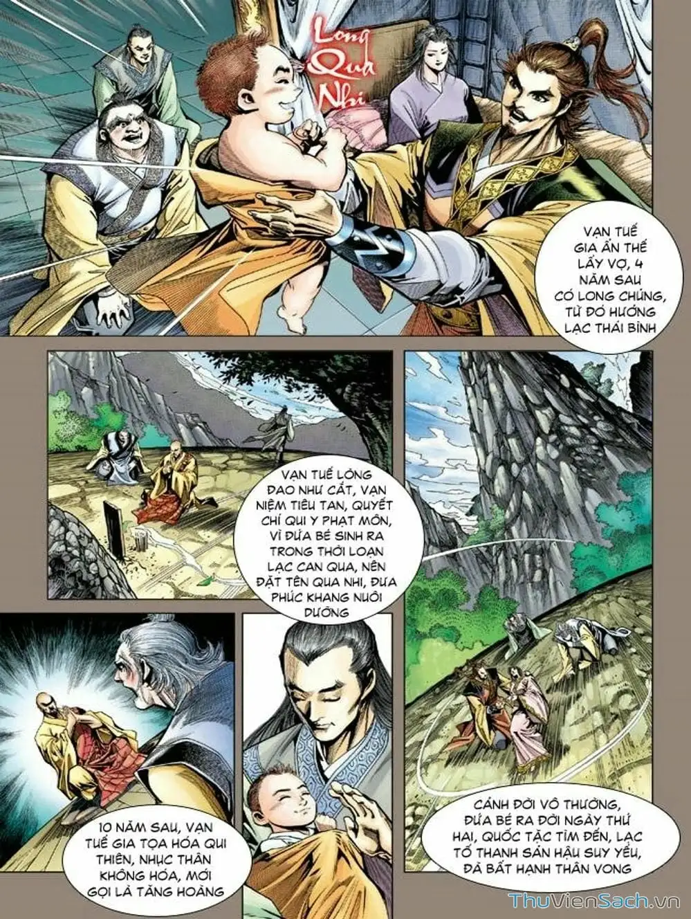 Truyện Tranh Thiên Tử Truyền Kỳ: Như Lai Thần Chưởng trang 2