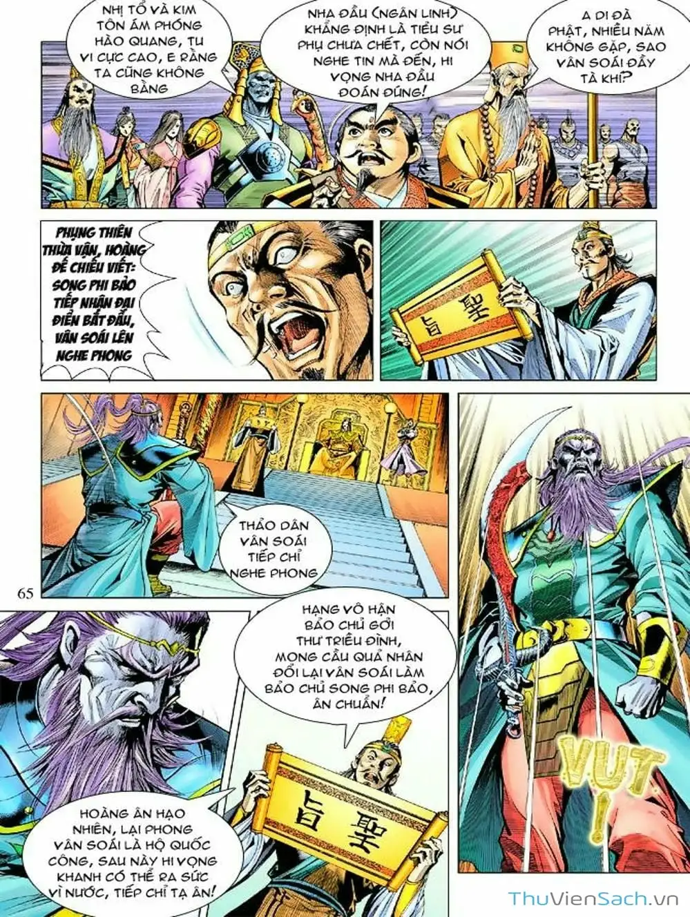 Truyện Tranh Thiên Tử Truyền Kỳ: Như Lai Thần Chưởng trang 2