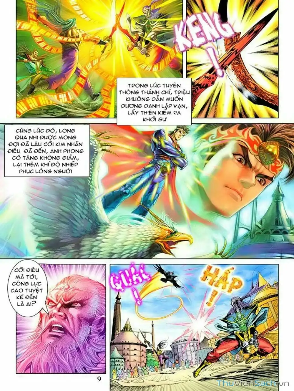 Truyện Tranh Thiên Tử Truyền Kỳ: Như Lai Thần Chưởng trang 2