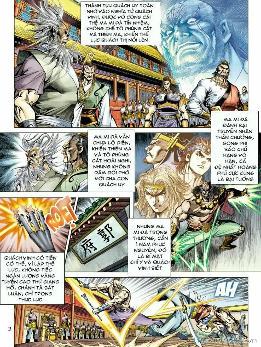Truyện Tranh Thiên Tử Truyền Kỳ: Như Lai Thần Chưởng trang 2