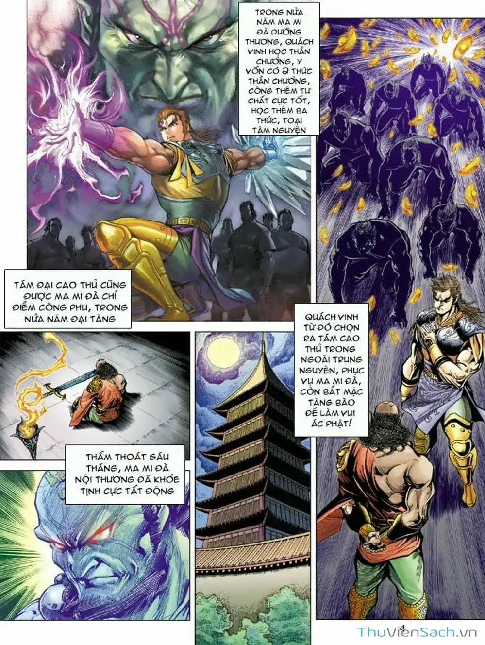 Truyện Tranh Thiên Tử Truyền Kỳ: Như Lai Thần Chưởng trang 2