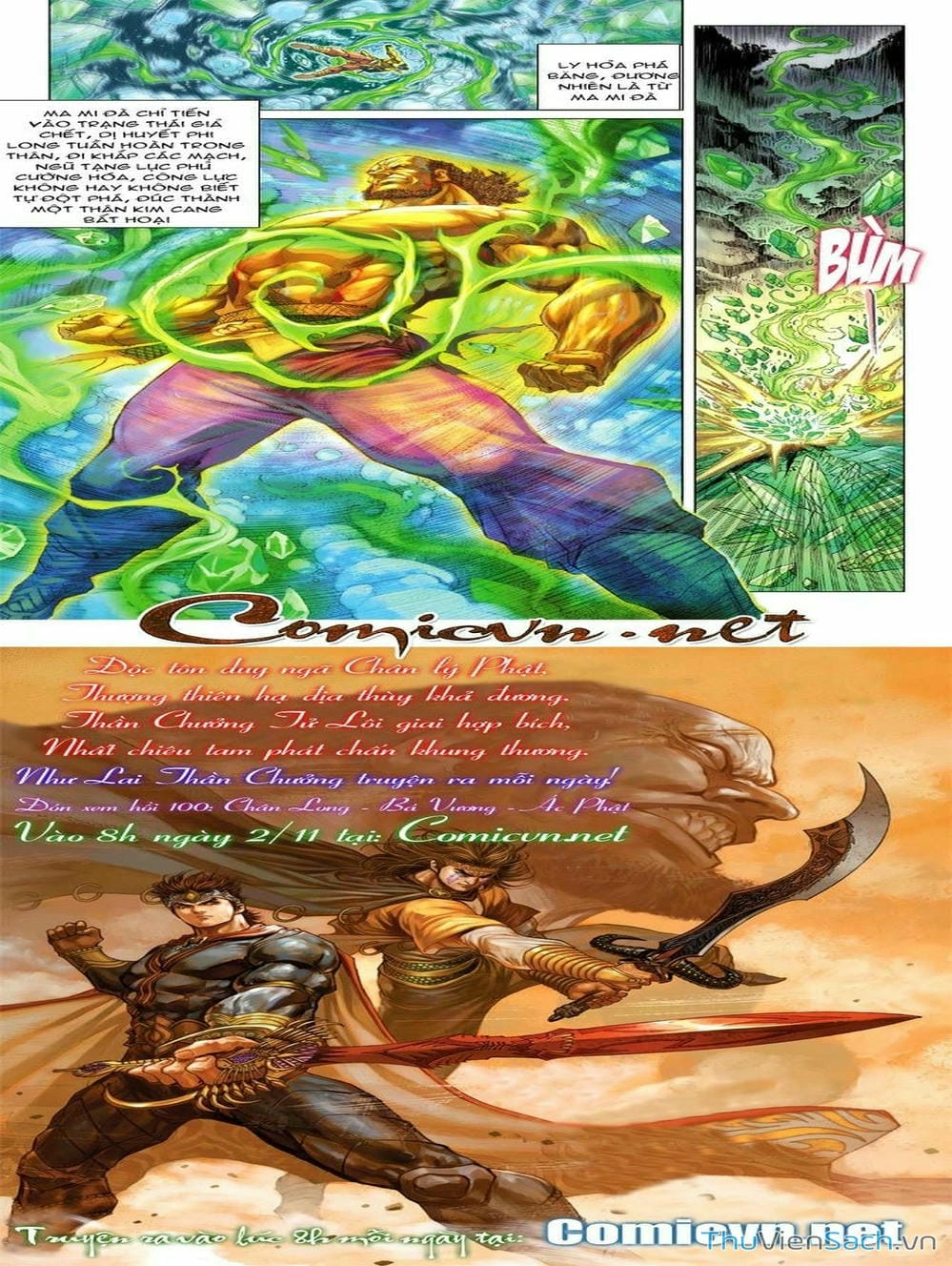 Truyện Tranh Thiên Tử Truyền Kỳ: Như Lai Thần Chưởng trang 2