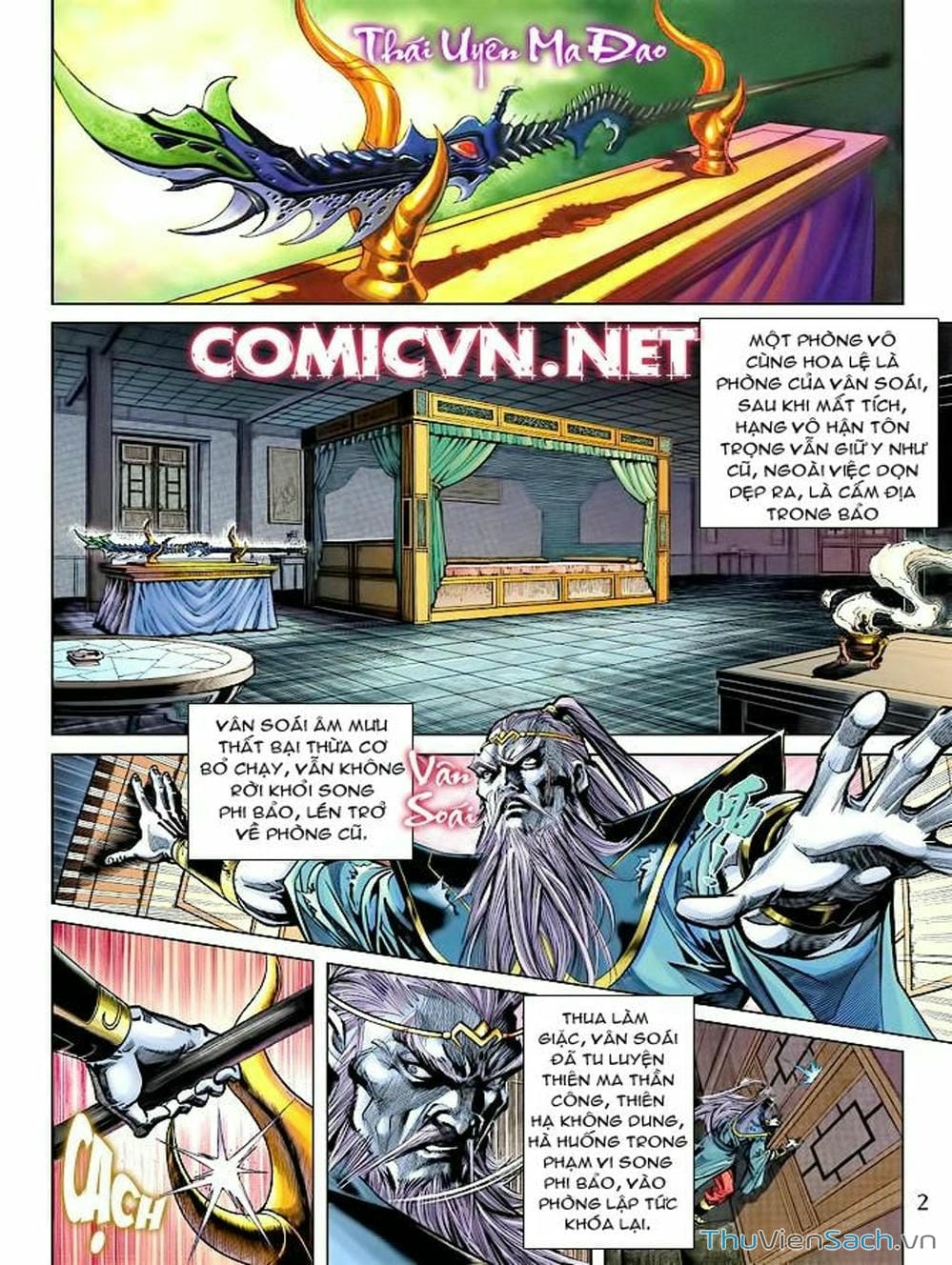 Truyện Tranh Thiên Tử Truyền Kỳ: Như Lai Thần Chưởng trang 2