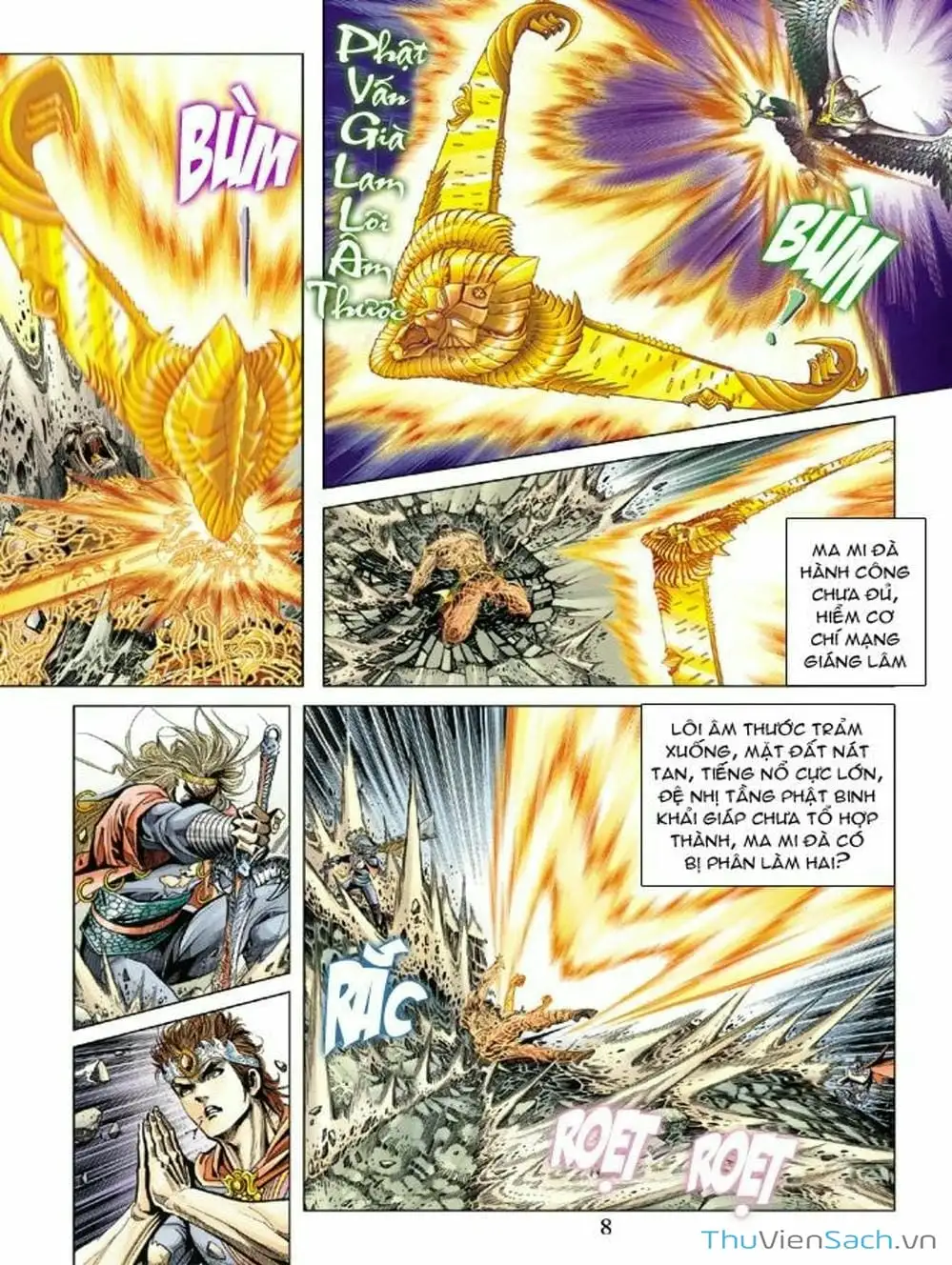 Truyện Tranh Thiên Tử Truyền Kỳ: Như Lai Thần Chưởng trang 2