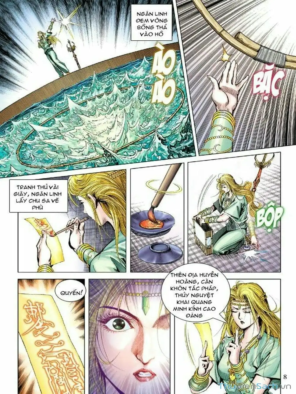 Truyện Tranh Thiên Tử Truyền Kỳ: Như Lai Thần Chưởng trang 2