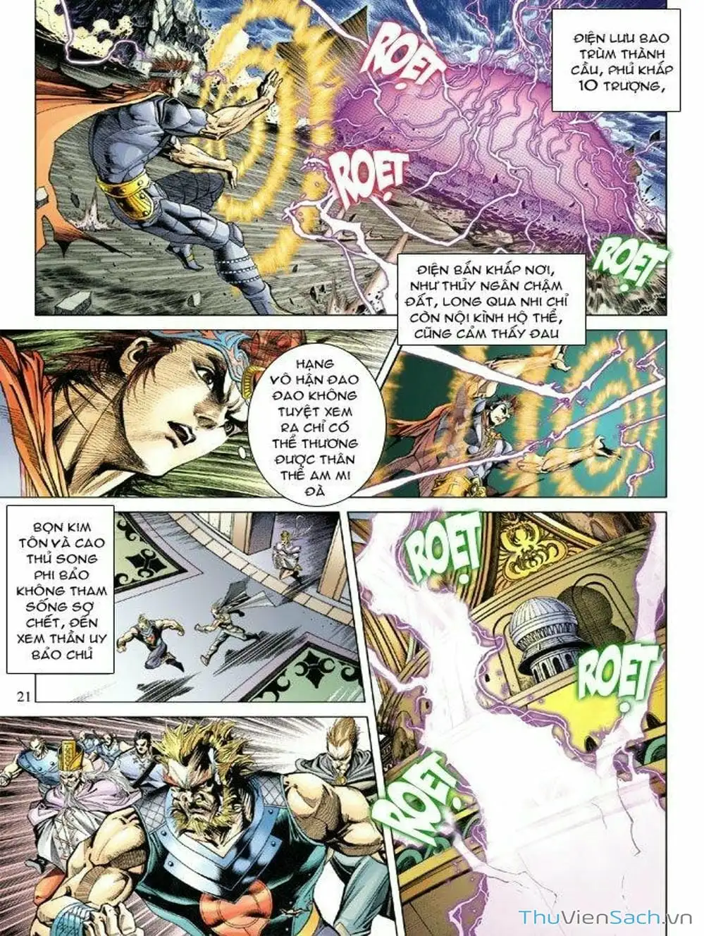 Truyện Tranh Thiên Tử Truyền Kỳ: Như Lai Thần Chưởng trang 2