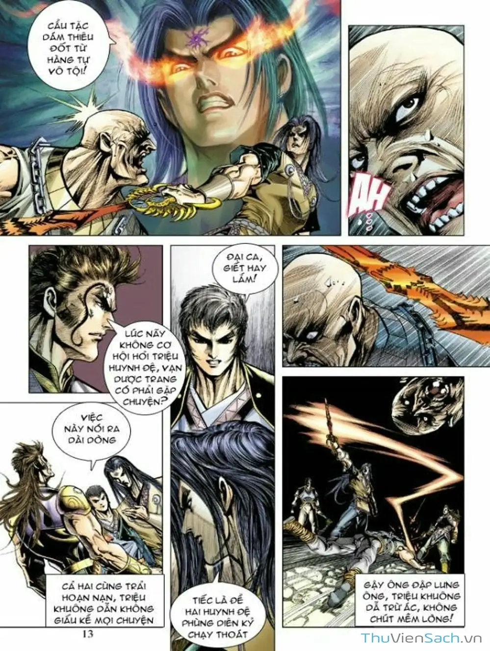 Truyện Tranh Thiên Tử Truyền Kỳ: Như Lai Thần Chưởng trang 2