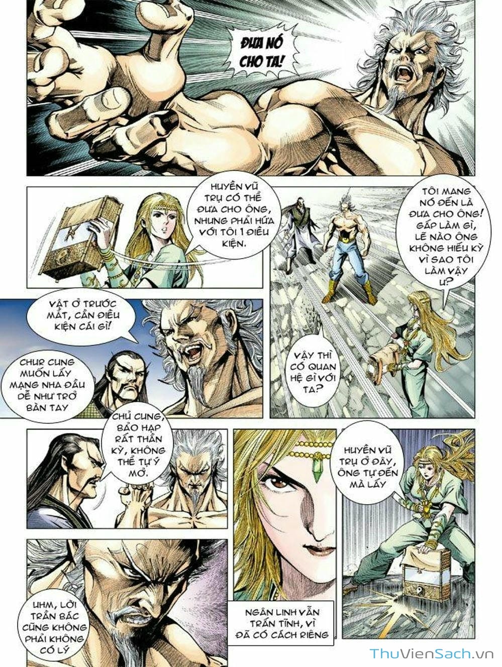 Truyện Tranh Thiên Tử Truyền Kỳ: Như Lai Thần Chưởng trang 2