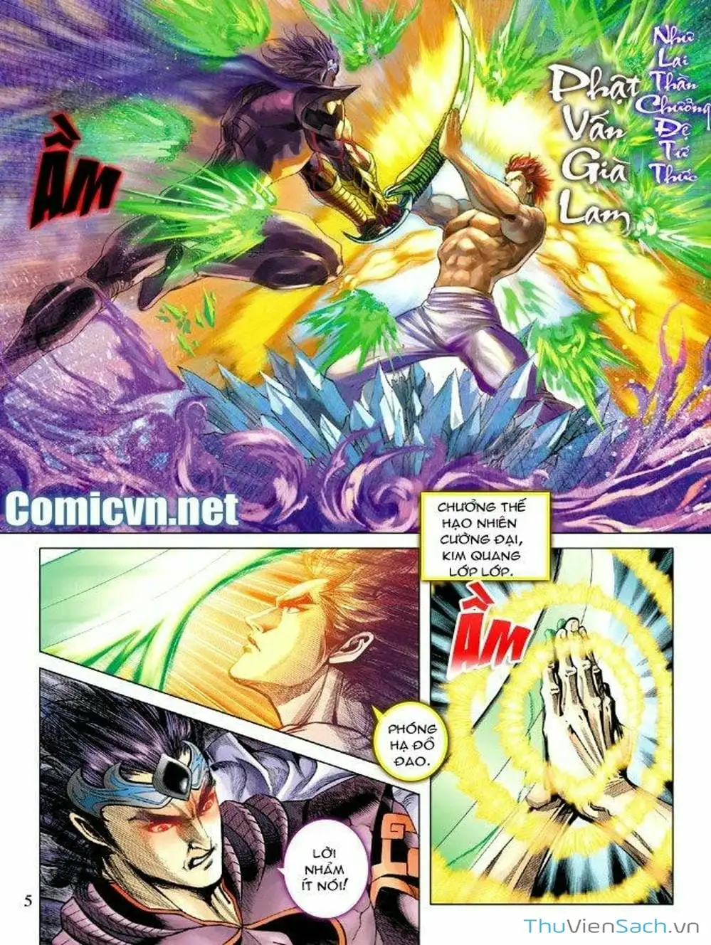 Truyện Tranh Thiên Tử Truyền Kỳ: Như Lai Thần Chưởng trang 2