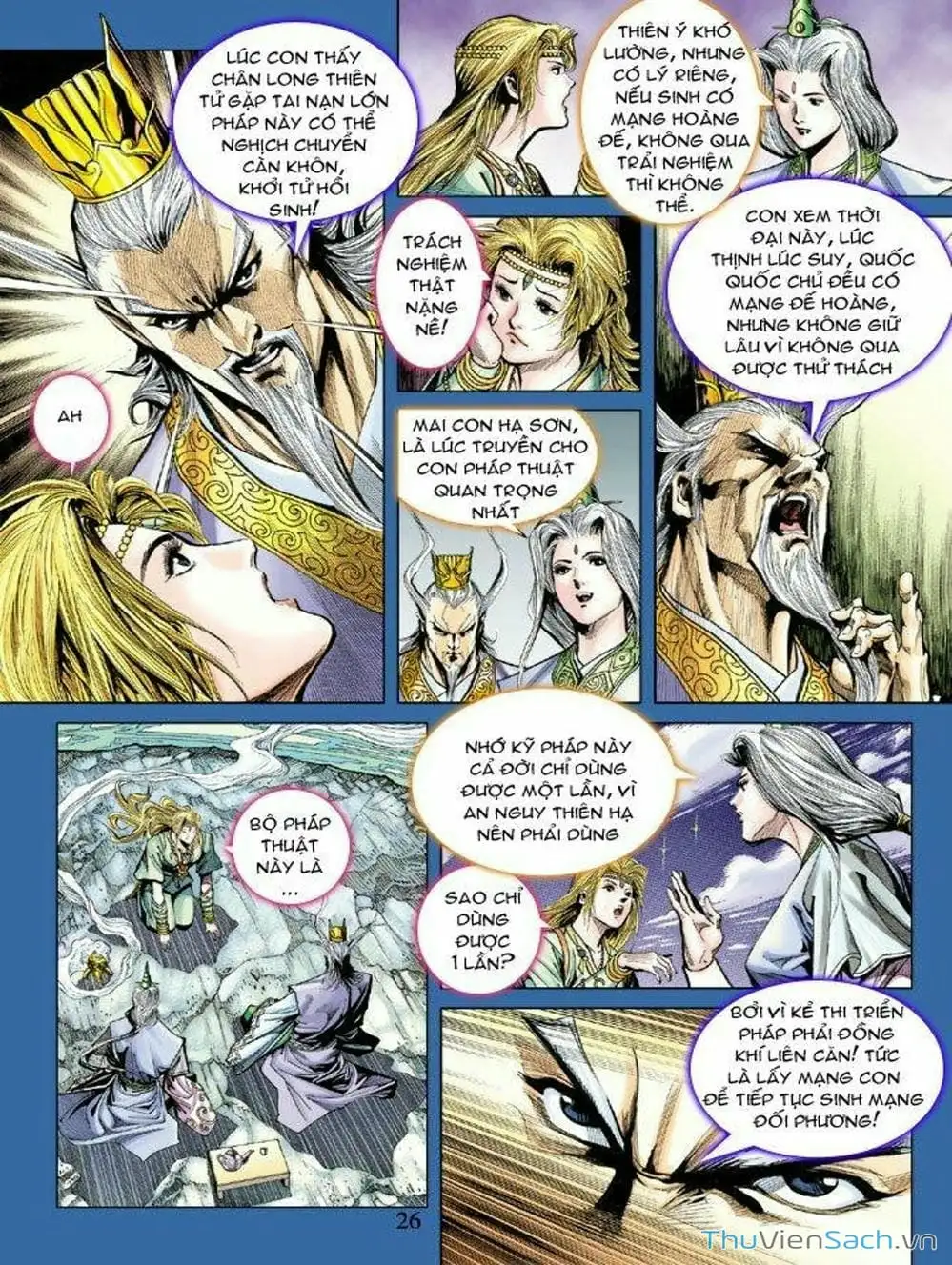 Truyện Tranh Thiên Tử Truyền Kỳ: Như Lai Thần Chưởng trang 2