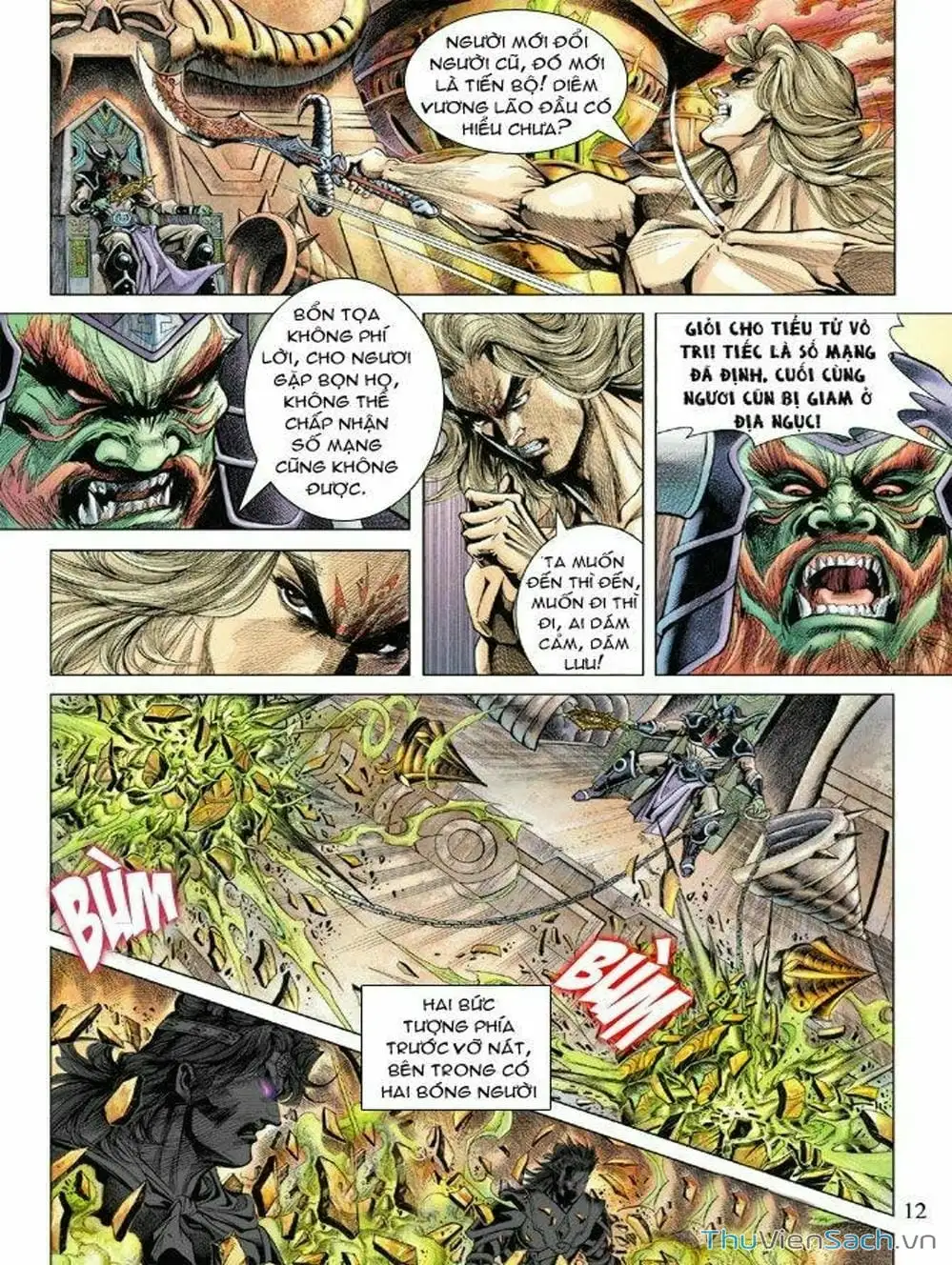 Truyện Tranh Thiên Tử Truyền Kỳ: Như Lai Thần Chưởng trang 2