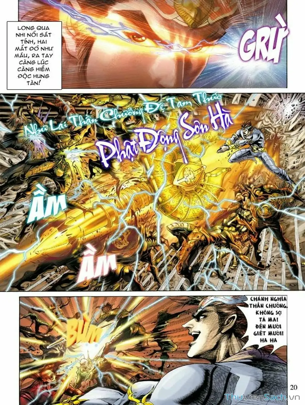 Truyện Tranh Thiên Tử Truyền Kỳ: Như Lai Thần Chưởng trang 2