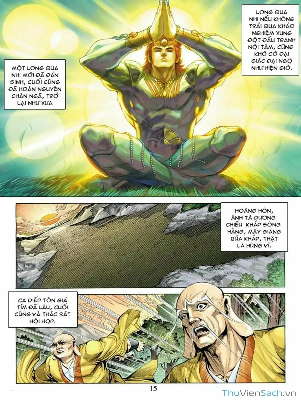 Truyện Tranh Thiên Tử Truyền Kỳ: Như Lai Thần Chưởng trang 2