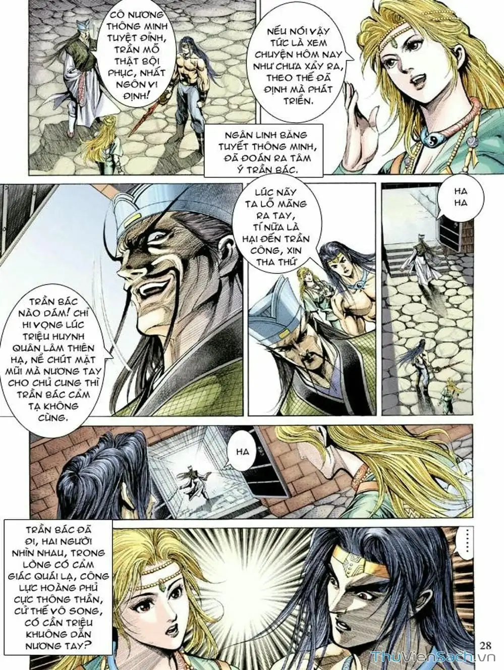 Truyện Tranh Thiên Tử Truyền Kỳ: Như Lai Thần Chưởng trang 2