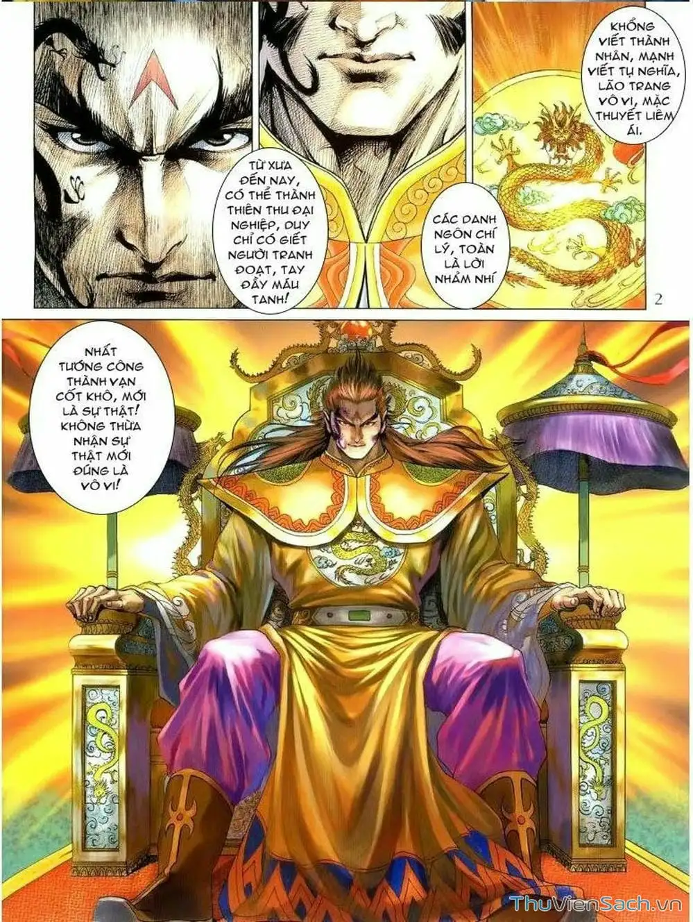 Truyện Tranh Thiên Tử Truyền Kỳ: Như Lai Thần Chưởng trang 2