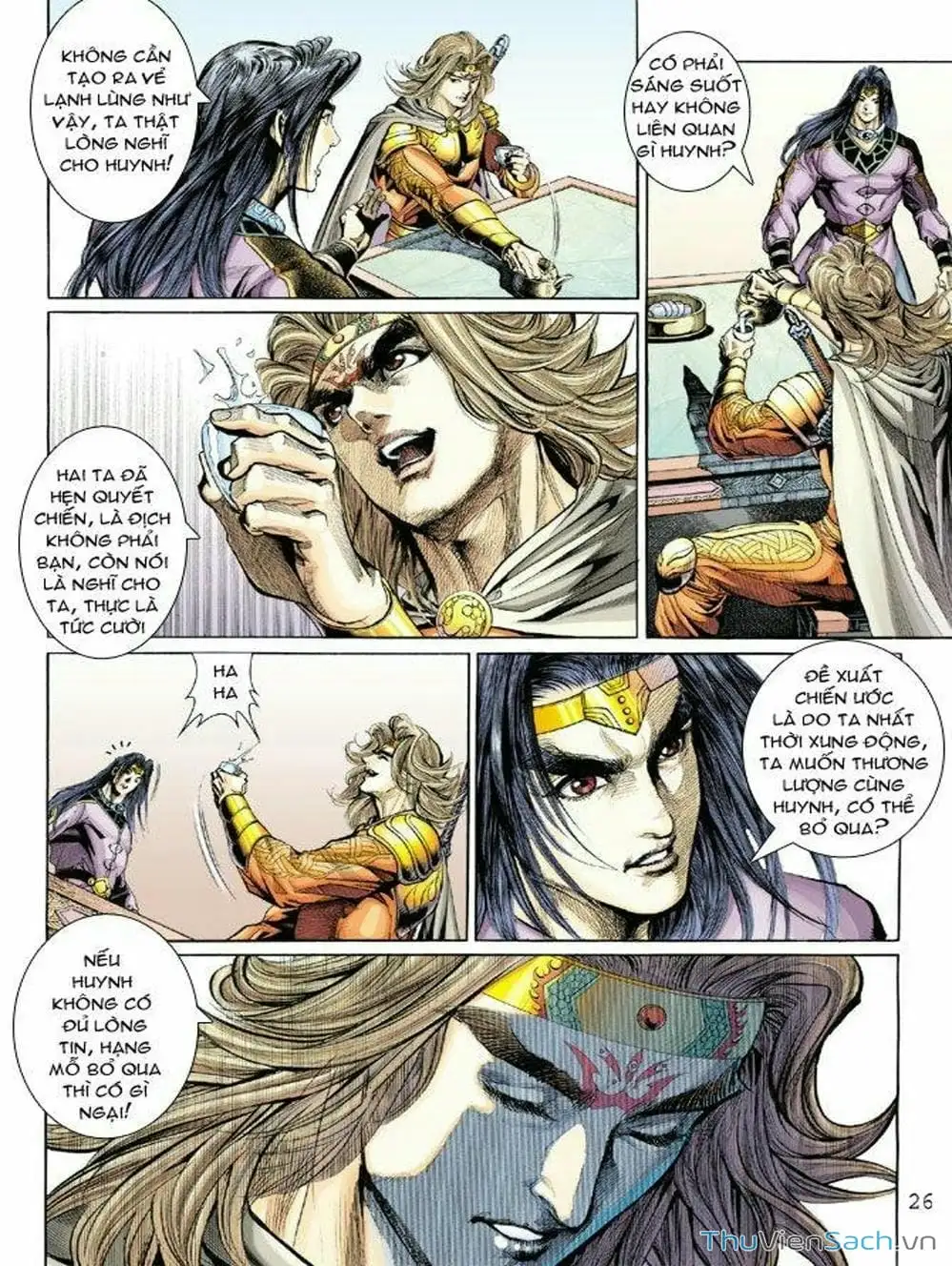 Truyện Tranh Thiên Tử Truyền Kỳ: Như Lai Thần Chưởng trang 2