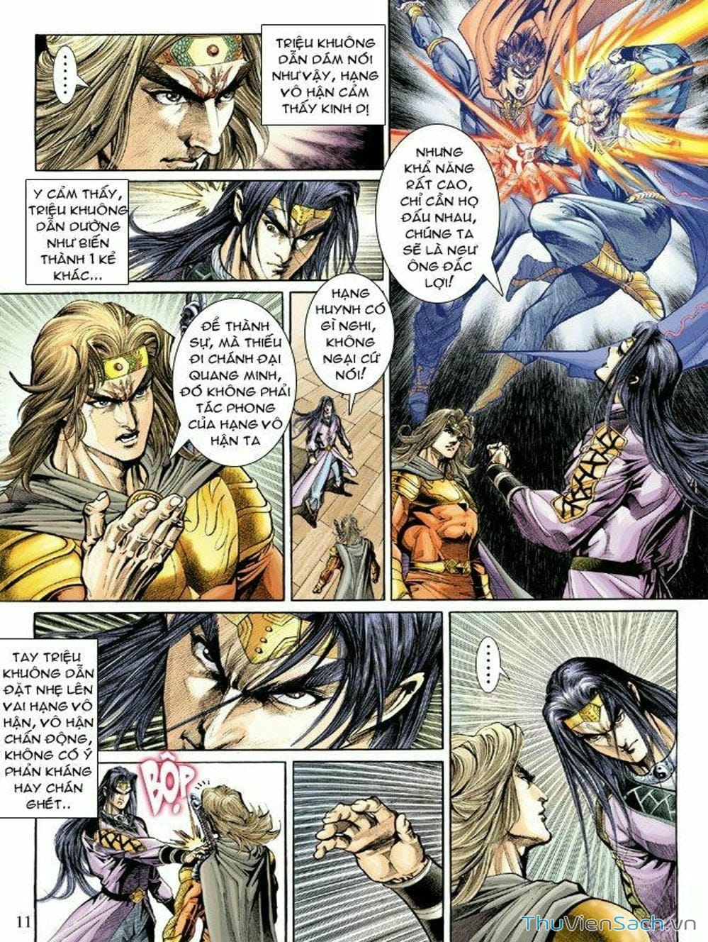 Truyện Tranh Thiên Tử Truyền Kỳ: Như Lai Thần Chưởng trang 2