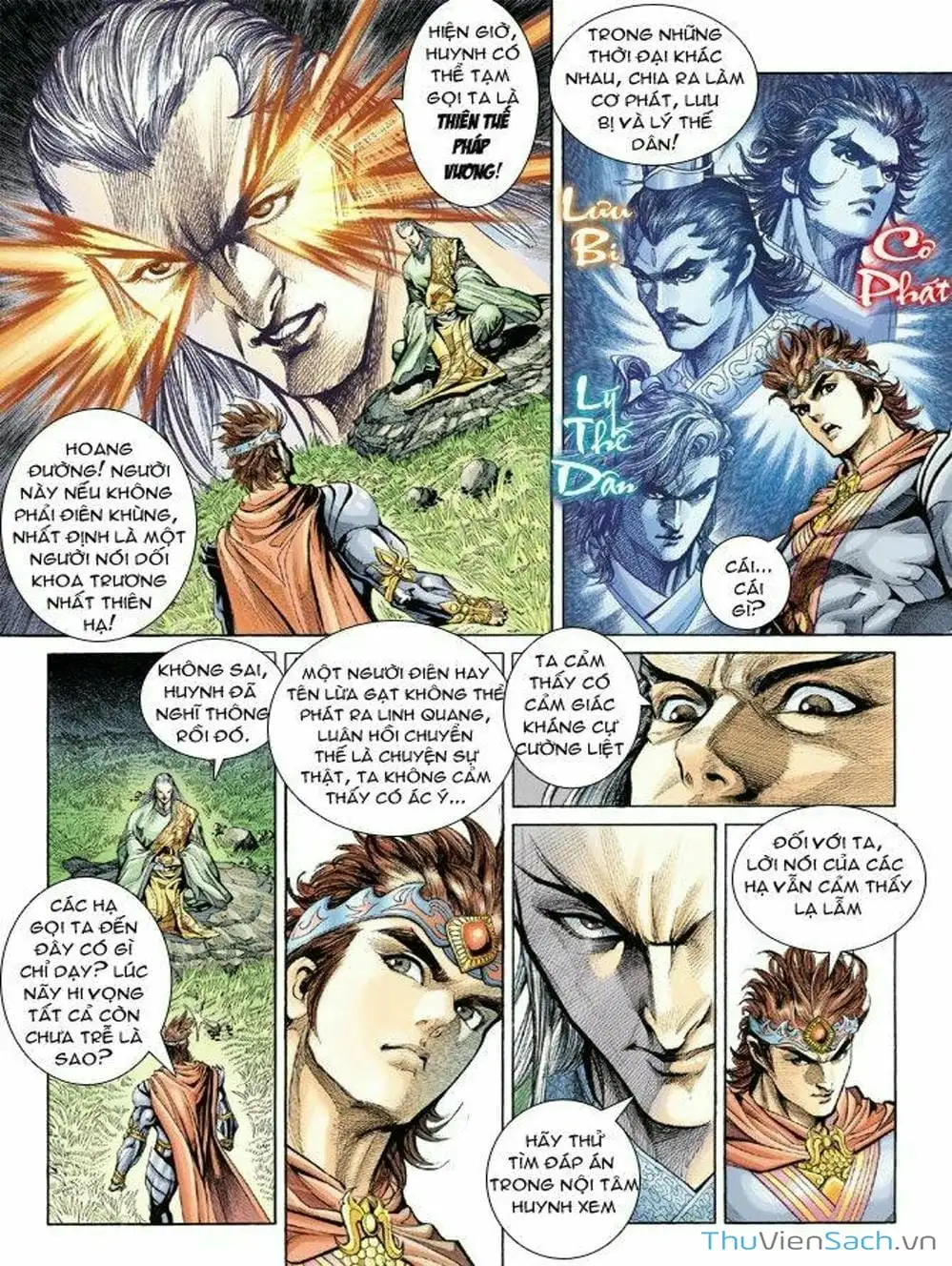 Truyện Tranh Thiên Tử Truyền Kỳ: Như Lai Thần Chưởng trang 2