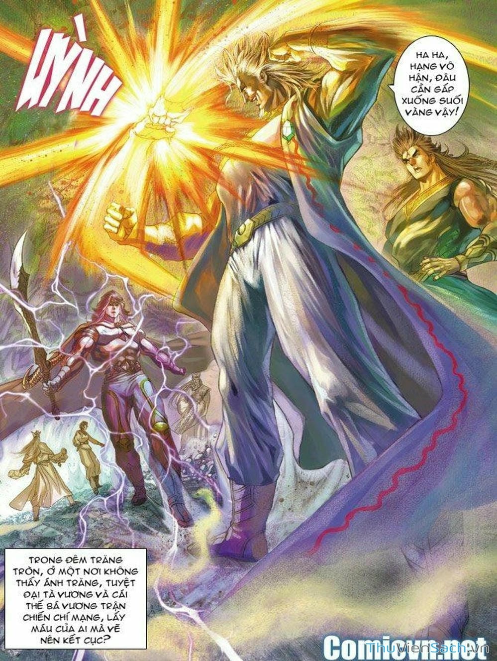 Truyện Tranh Thiên Tử Truyền Kỳ: Như Lai Thần Chưởng trang 2