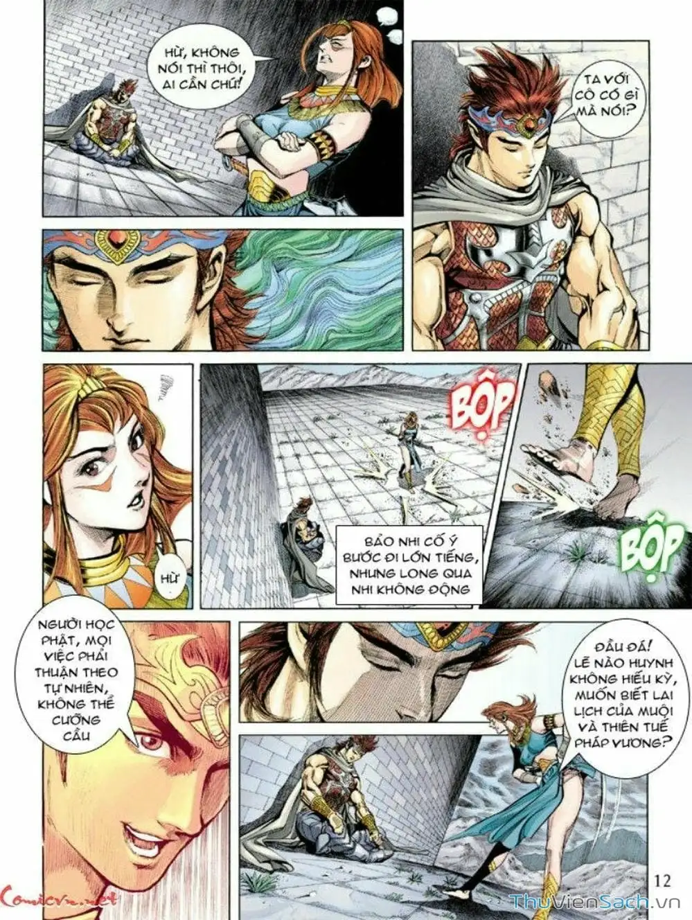 Truyện Tranh Thiên Tử Truyền Kỳ: Như Lai Thần Chưởng trang 2