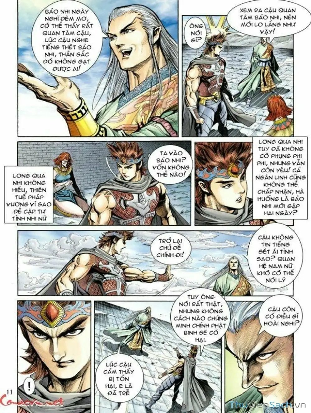 Truyện Tranh Thiên Tử Truyền Kỳ: Như Lai Thần Chưởng trang 2