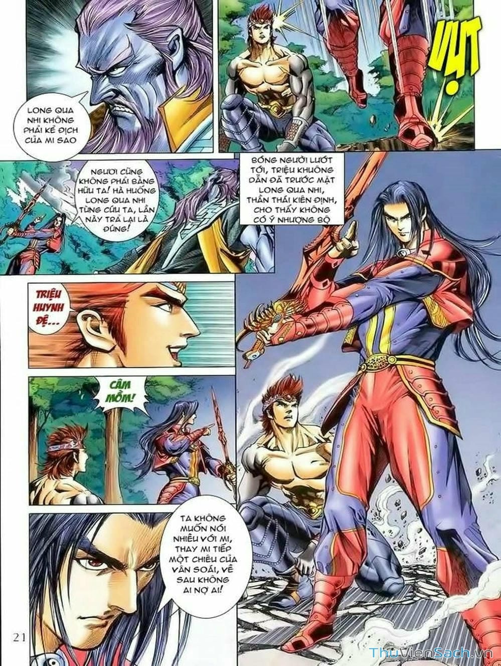 Truyện Tranh Thiên Tử Truyền Kỳ: Như Lai Thần Chưởng trang 2