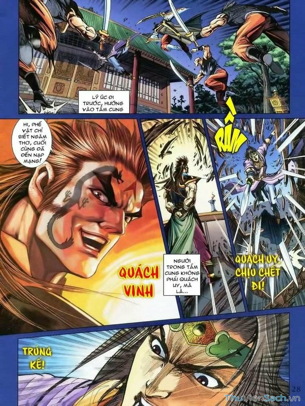 Truyện Tranh Thiên Tử Truyền Kỳ: Như Lai Thần Chưởng trang 2