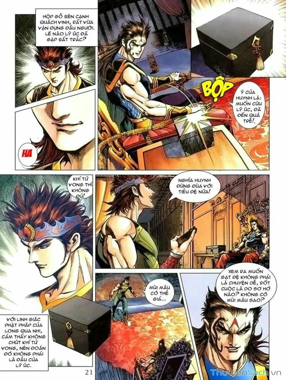 Truyện Tranh Thiên Tử Truyền Kỳ: Như Lai Thần Chưởng trang 2