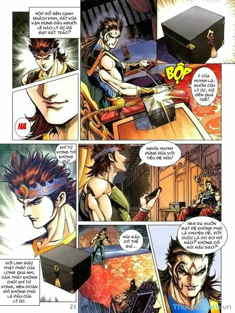 Truyện Tranh Thiên Tử Truyền Kỳ: Như Lai Thần Chưởng trang 2