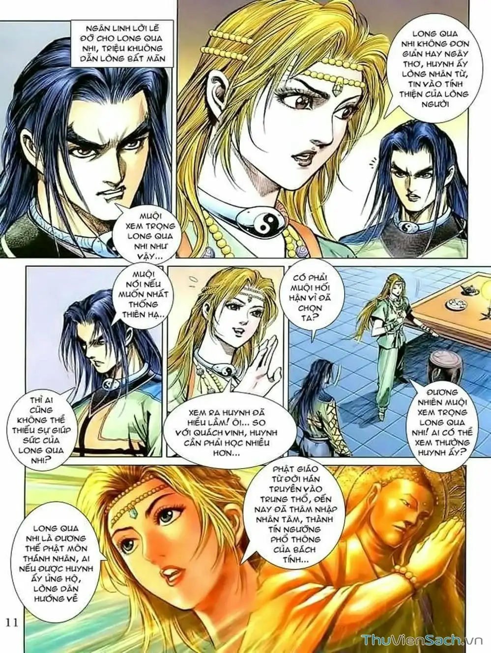 Truyện Tranh Thiên Tử Truyền Kỳ: Như Lai Thần Chưởng trang 2