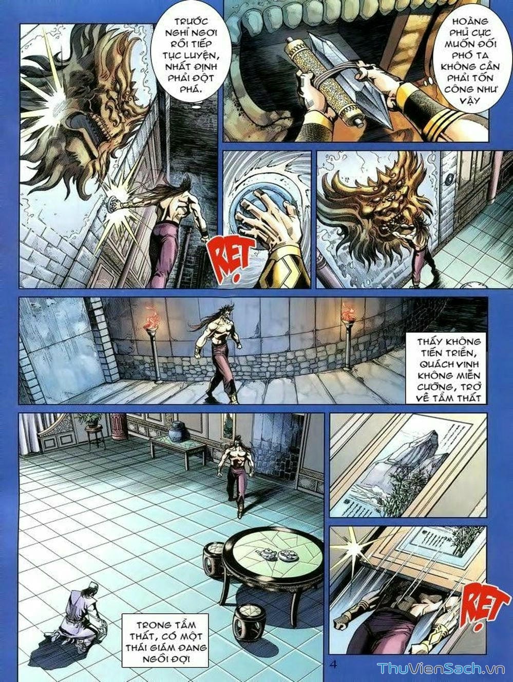 Truyện Tranh Thiên Tử Truyền Kỳ: Như Lai Thần Chưởng trang 2