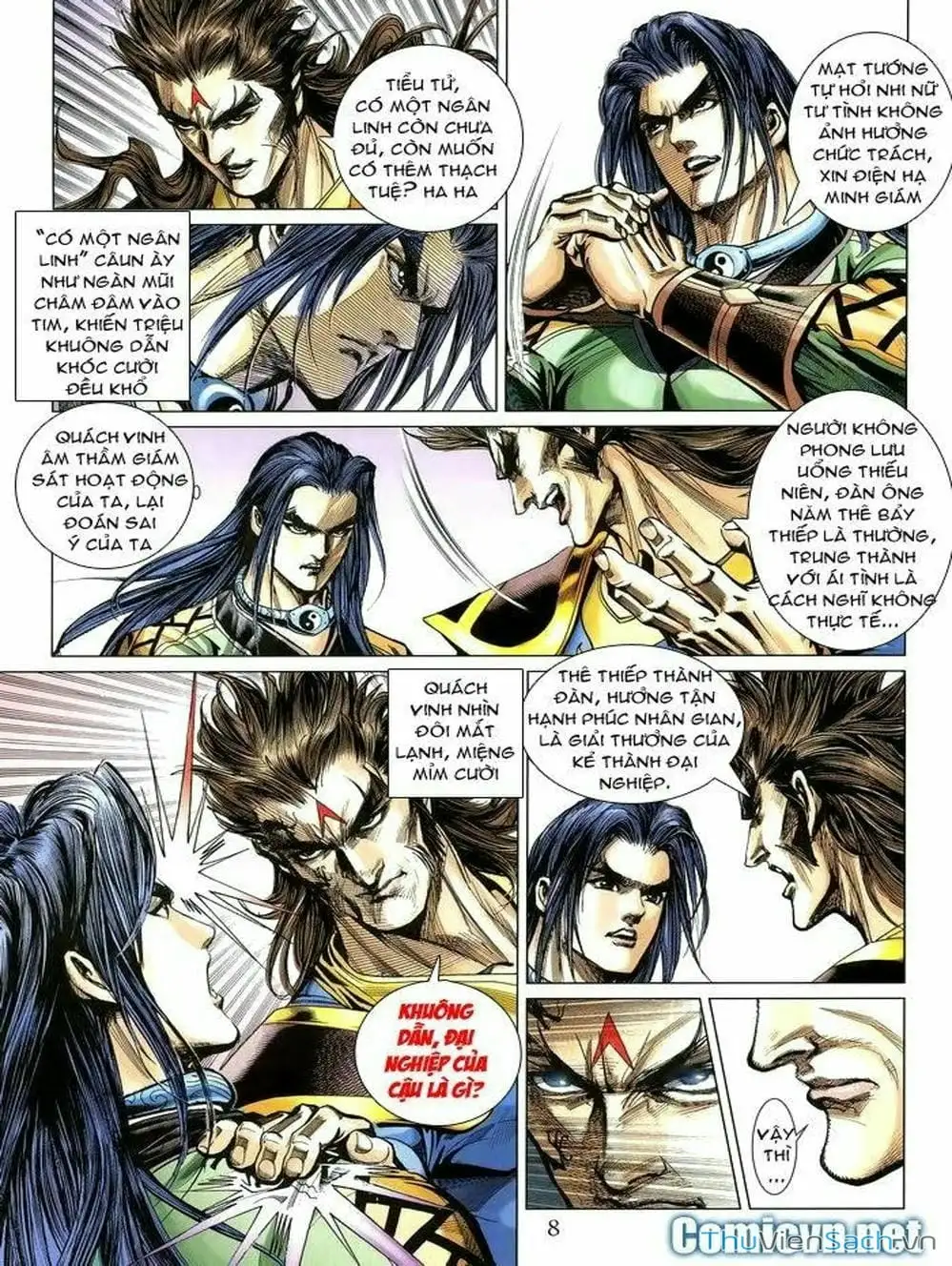 Truyện Tranh Thiên Tử Truyền Kỳ: Như Lai Thần Chưởng trang 2