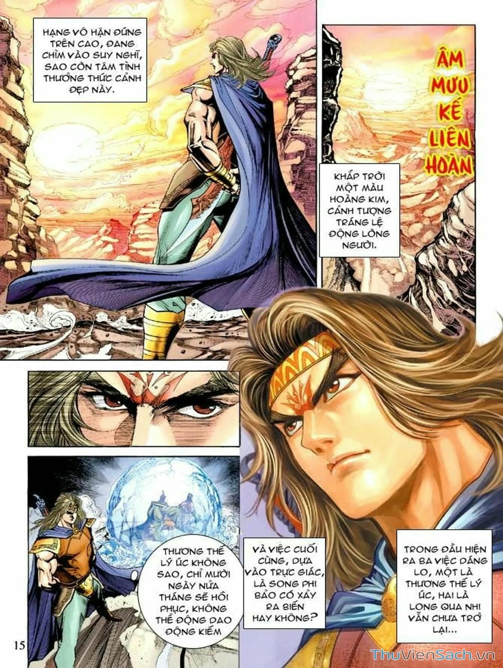 Truyện Tranh Thiên Tử Truyền Kỳ: Như Lai Thần Chưởng trang 2