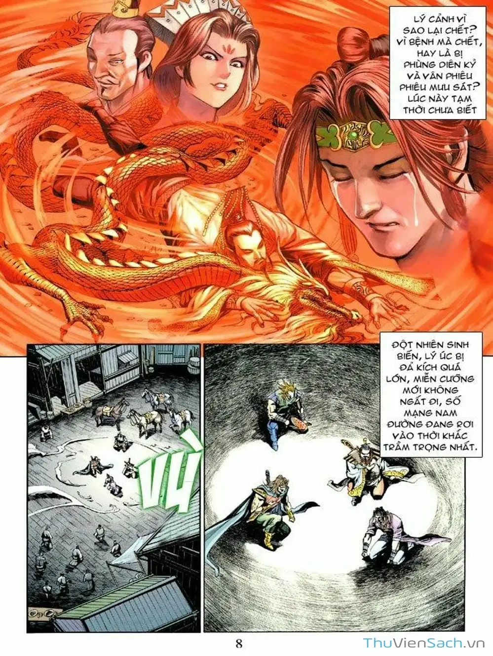 Truyện Tranh Thiên Tử Truyền Kỳ: Như Lai Thần Chưởng trang 2