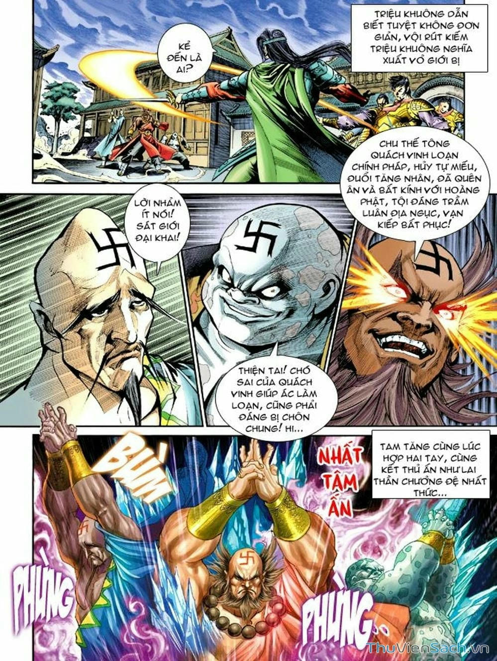 Truyện Tranh Thiên Tử Truyền Kỳ: Như Lai Thần Chưởng trang 2