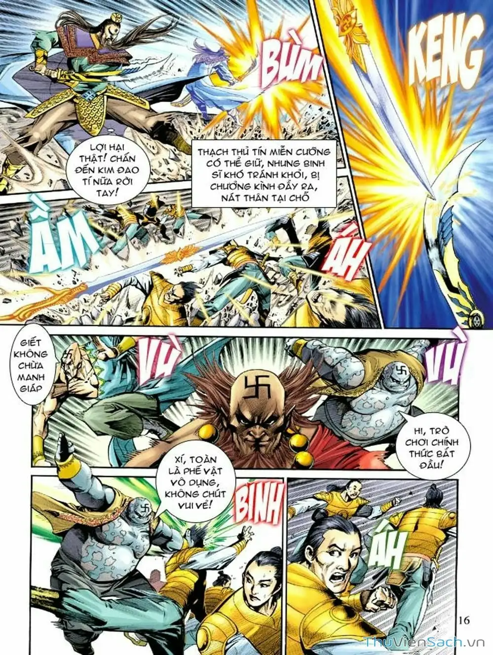 Truyện Tranh Thiên Tử Truyền Kỳ: Như Lai Thần Chưởng trang 2