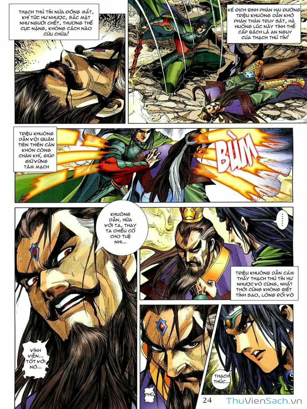 Truyện Tranh Thiên Tử Truyền Kỳ: Như Lai Thần Chưởng trang 2