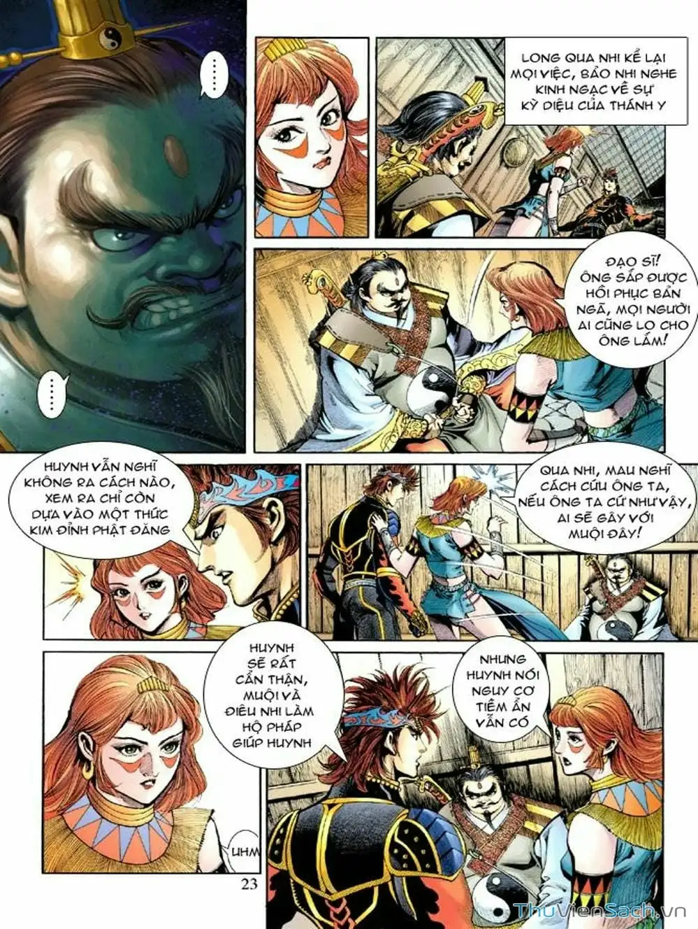 Truyện Tranh Thiên Tử Truyền Kỳ: Như Lai Thần Chưởng trang 2