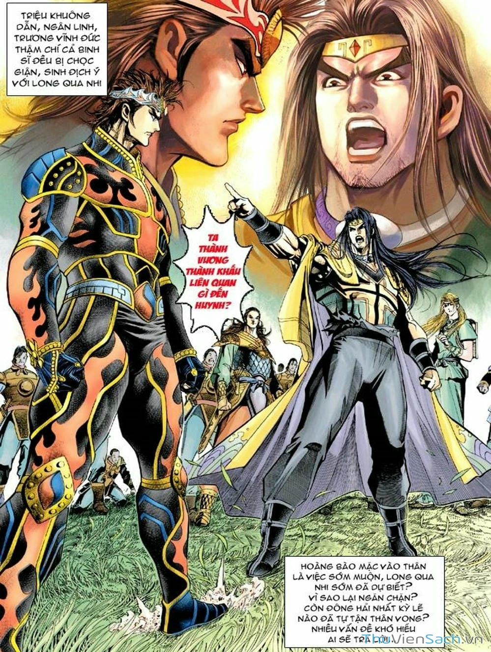 Truyện Tranh Thiên Tử Truyền Kỳ: Như Lai Thần Chưởng trang 2