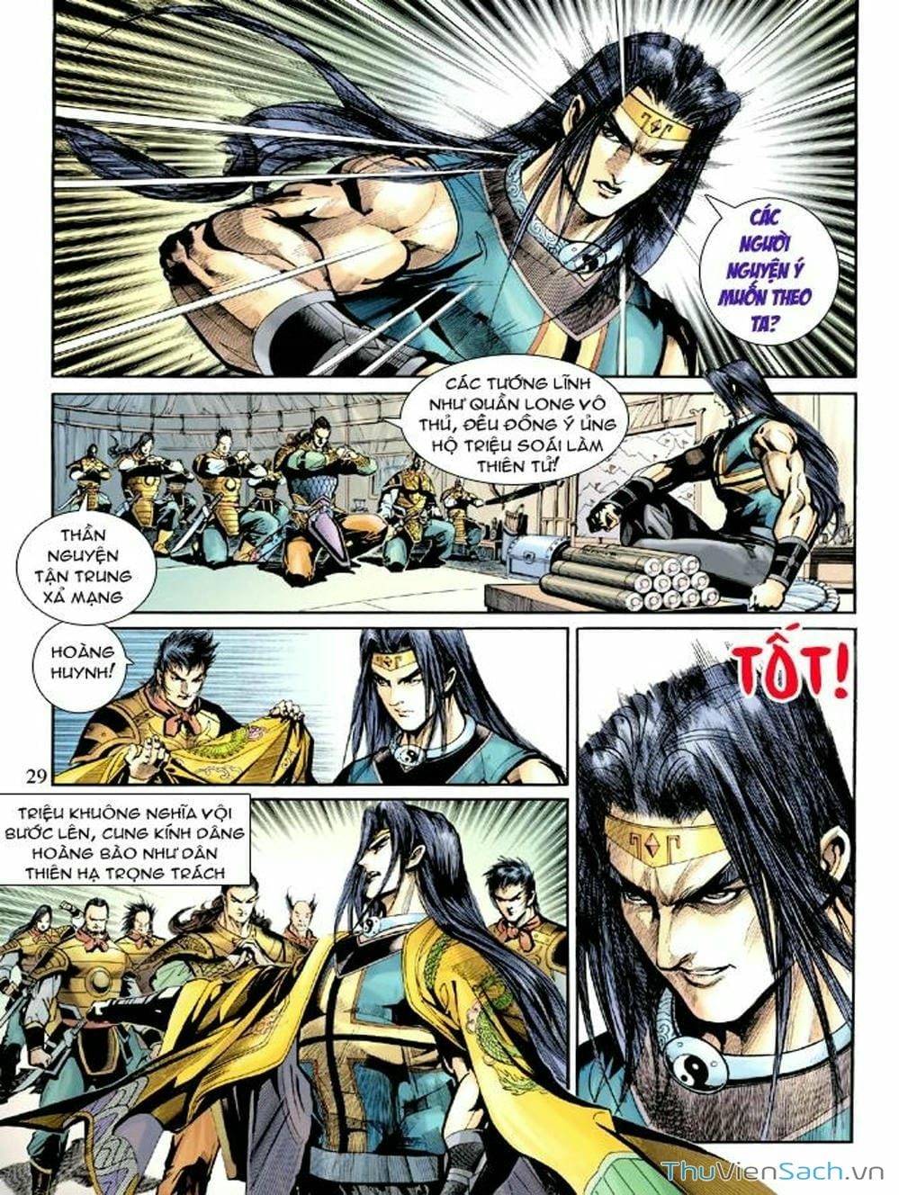 Truyện Tranh Thiên Tử Truyền Kỳ: Như Lai Thần Chưởng trang 2