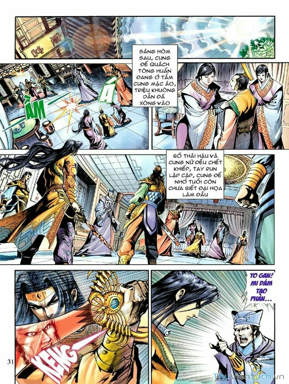 Truyện Tranh Thiên Tử Truyền Kỳ: Như Lai Thần Chưởng trang 2