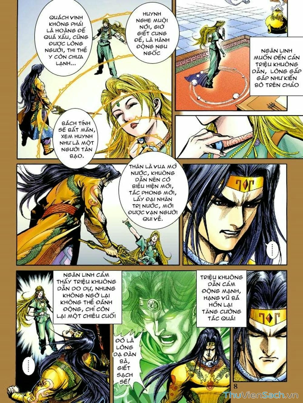 Truyện Tranh Thiên Tử Truyền Kỳ: Như Lai Thần Chưởng trang 2